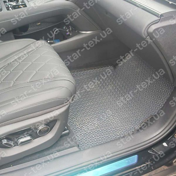 Комплект ковриков EVA/Ромб в салон на BYD Sealion 07 EV (2024 - ) Черный/Черный 17514-01-21-41 фото 5