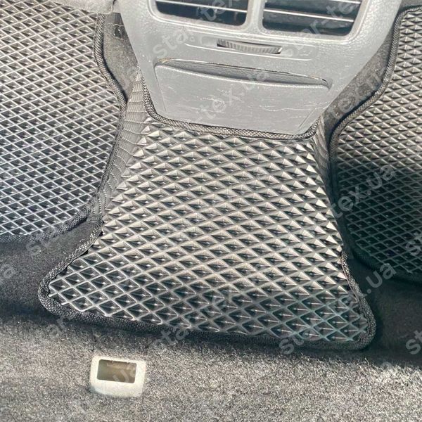 Комплект килимків EVA/Ромб до салону на Volkswagen Golf (MK5) (2003 - 2010) Чорний/Чорний 13053-01-21-41 зображення 6