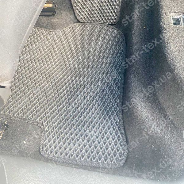 Комплект килимків EVA/Ромб до салону на Volkswagen Golf (MK5) (2003 - 2010) Чорний/Чорний 13053-01-21-41 зображення 5
