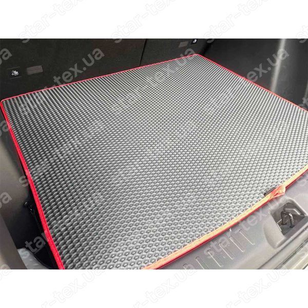 Коврик в багажник на BYD Yuan Plus (2022 - ) верхняя полка EVA/Ромб Черный/Черный 15610-01-21-41 фото 3