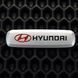 Металлический логотип для автомобильных ковриков Hyundai 17193-04-24-00 фото 2