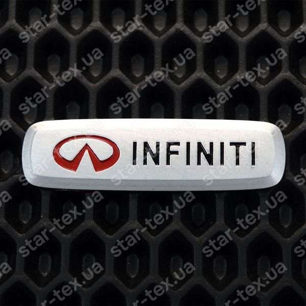 Металлический логотип для автомобильных ковриков Infiniti 17193-04-25-00 фото 2
