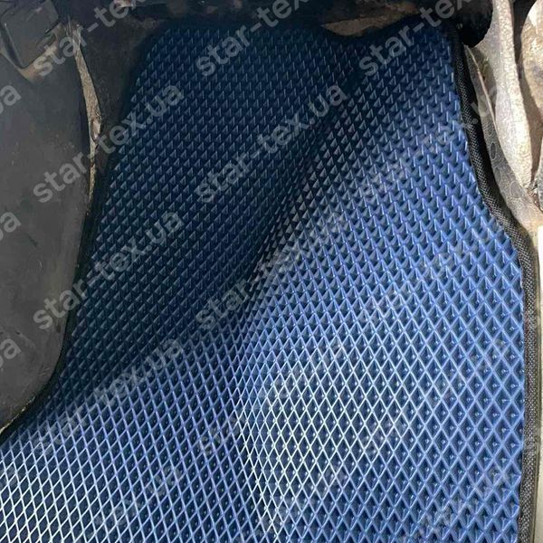 Комплект ковриков в салон на Mercedes-Benz T2 (Vario) (1996 - 2013) EVA/Ромб Черный/Черный 16043-01-21-41 фото 5