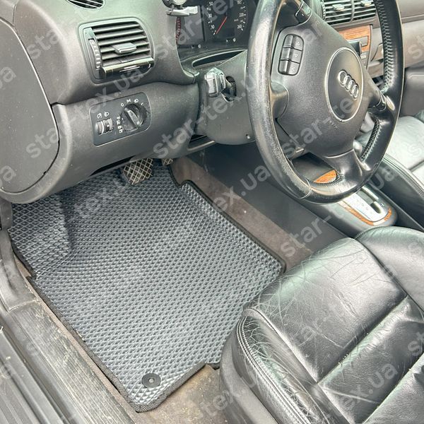 Комплект килимків до салону на Audi A3 (8L) I (1996 - 2003) текстиль/Ciak Чорний/Чорний 10065-62-05-07 зображення 20