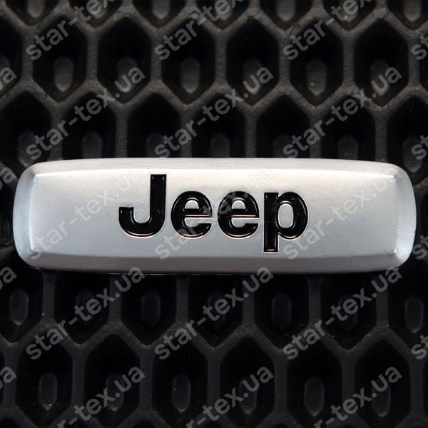 Металлический логотип для автомобильных ковриков Jeep 17193-04-27-00 фото 2