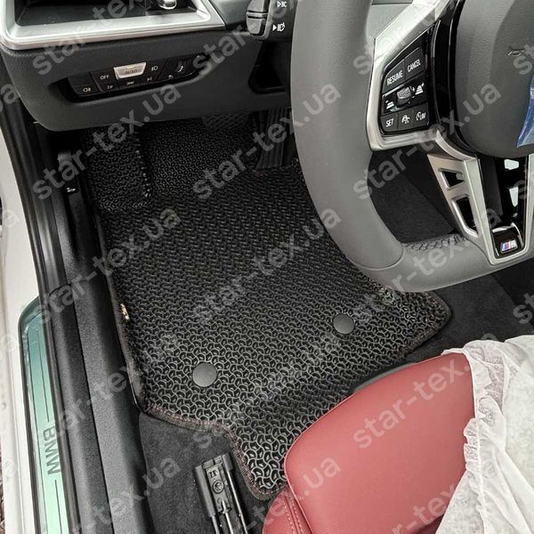 Комплект килимків до салону на BMW I3 (G28) (2022 - ) EVA/Ромб Чорний/Чорний 17640-01-21-41 зображення 2