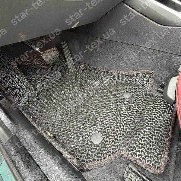 Комплект килимків до салону на BMW I3 (G28) (2022 - ) EVA/Ромб Чорний/Чорний 17640-01-21-41 зображення 6
