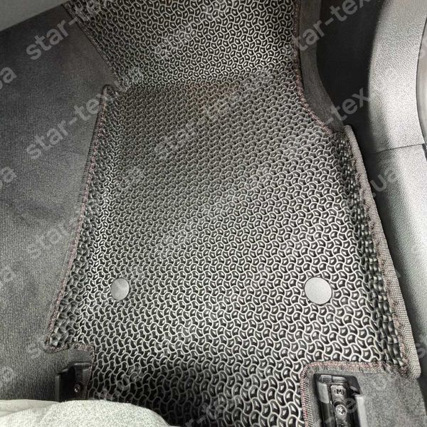 Комплект килимків до салону на BMW I3 (G28) (2022 - ) EVA/Ромб Чорний/Чорний 17640-01-21-41 зображення 7