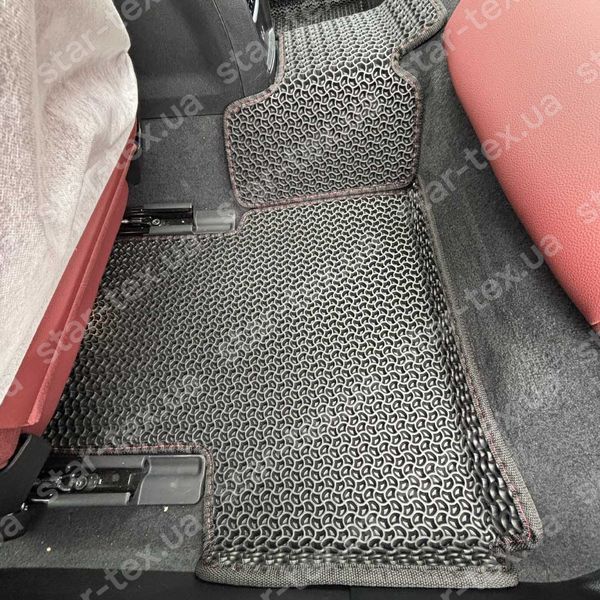 Комплект килимків до салону на BMW I3 (G28) (2022 - ) EVA/Ромб Чорний/Чорний 17640-01-21-41 зображення 20