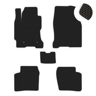 Комплект килимків EVA/Ромб до салону на Toyota Prius XW20 (2003 - 2009) Чорний/Чорний 12928-01-21-41 зображення 1