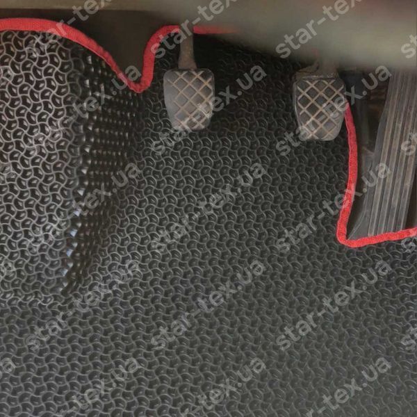 Комплект килимків EVA/Ромб до салону на Volkswagen Caddy III (2004 - 2021) Чорний/Чорний 16211-01-21-41 зображення 21