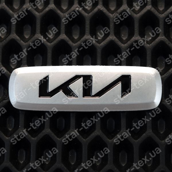 Металлический логотип для автомобильных ковриков Kia New 17193-04-29-00 фото 2
