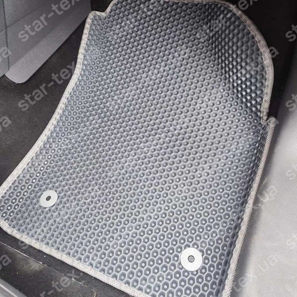 Комплект килимків EVA/Ромб до салону на Volkswagen Caddy III (2004 - 2021) Чорний/Чорний 16211-01-21-41 зображення 14