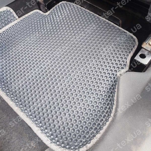 Комплект килимків EVA/Ромб до салону на Volkswagen Caddy III (2004 - 2021) Чорний/Чорний 16211-01-21-41 зображення 19