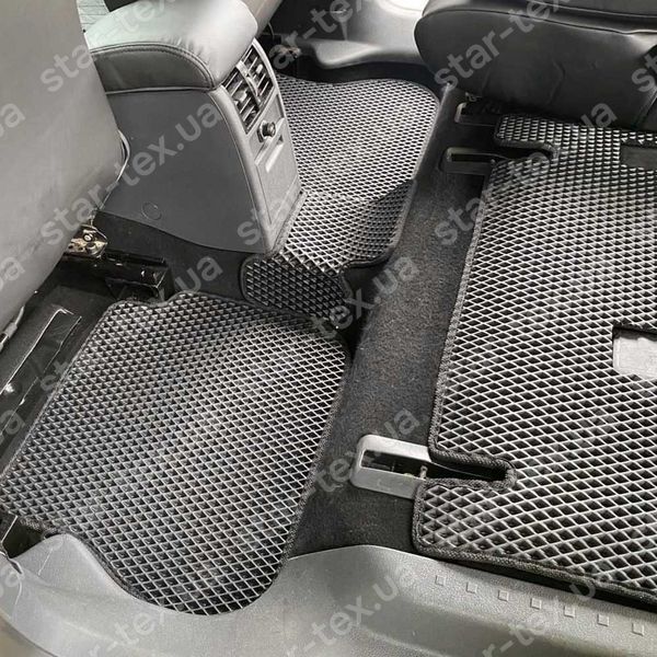 Комплект килимків EVA/Ромб до салону на Volkswagen Caddy III (2004 - 2021) Чорний/Чорний 16211-01-21-41 зображення 4