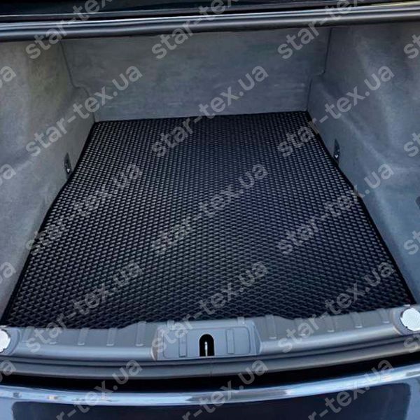 Килимок EVA/Ромб до багажника на BMW 7-Series F02 (2008 - 2015) Чорний/Чорний 16654-01-21-41 зображення 4