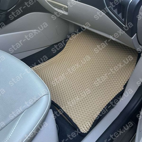 Комплект ковриков в салон на Ford Focus EV (2011 - 2018) EVA/Ромб Черный/Черный 13517-01-21-41 фото 6