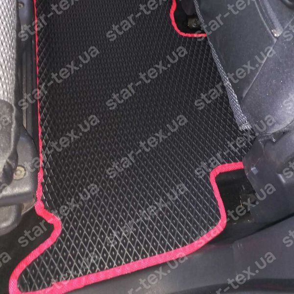 Комплект килимків до салону на Renault Grand Scenic III (2009 - 2015) EVA/Ромб Чорний/Чорний 13939-01-21-41 зображення 23