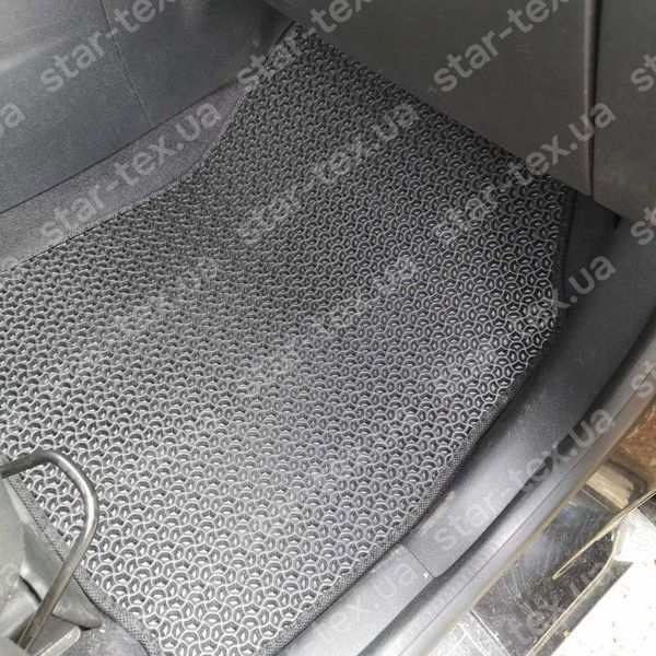 Комплект килимків до салону на Renault Grand Scenic III (2009 - 2015) EVA/Ромб Чорний/Чорний 13939-01-21-41 зображення 6