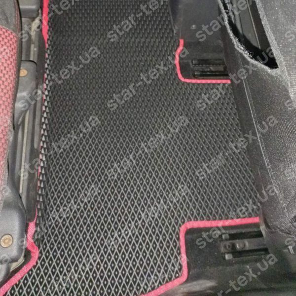 Комплект килимків до салону на Renault Grand Scenic III (2009 - 2015) EVA/Ромб Чорний/Чорний 13939-01-21-41 зображення 31