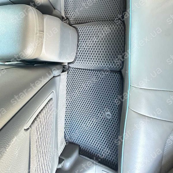 Комплект ковриков в салон на KIA Soul EV I (2014 - 2019) EVA/Ромб Черный/Черный 13704-01-21-41 фото 29