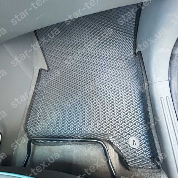 Комплект ковриков в салон на KIA Soul EV I (2014 - 2019) EVA/Ромб Черный/Черный 13704-01-21-41 фото 10