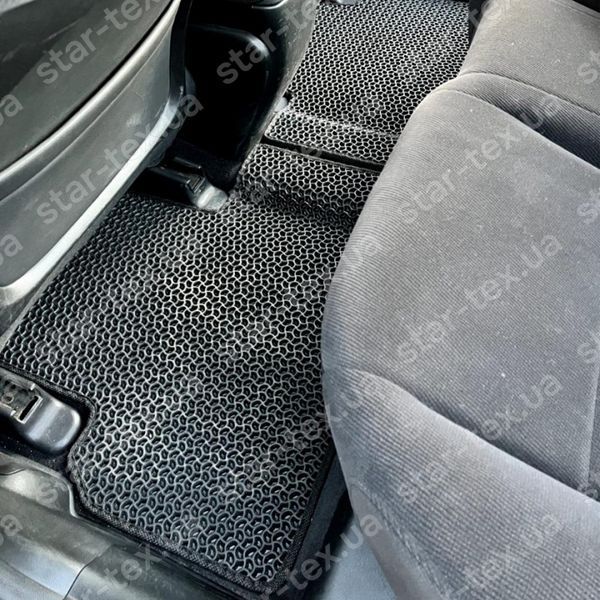 Комплект килимків EVA/Ромб до салону на Honda Civic VIII (2005 - 2011) седан Чорний/Чорний 10966-01-21-41 зображення 7