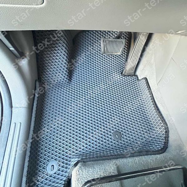 Комплект ковриков в салон на KIA Soul EV I (2014 - 2019) EVA/Ромб Черный/Черный 13704-01-21-41 фото 4