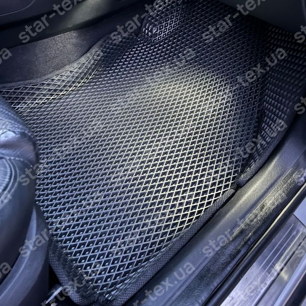 Комплект ковриков в салон на Ford Mondeo III (2000 - 2007) вариант 2 EVA/Ромб Черный/Черный 16948-01-21-41 фото 5