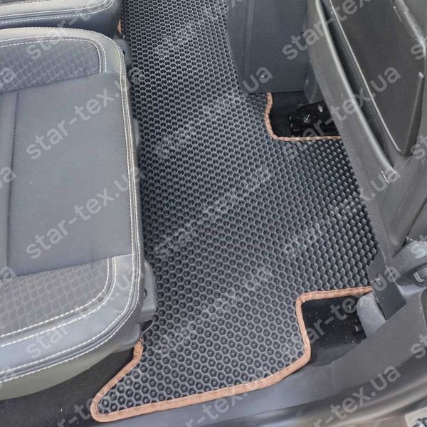 Комплект килимків до салону на Renault Grand Scenic III (2009 - 2015) EVA/Ромб Чорний/Чорний 13939-01-21-41 зображення 27
