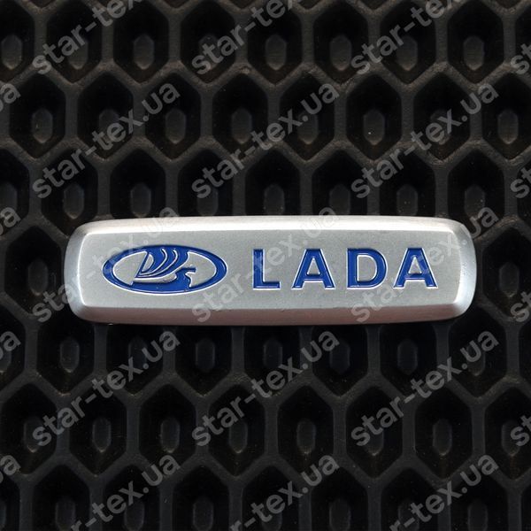 Металлический логотип для автомобильных ковриков Lada 17193-04-30-00 фото 2