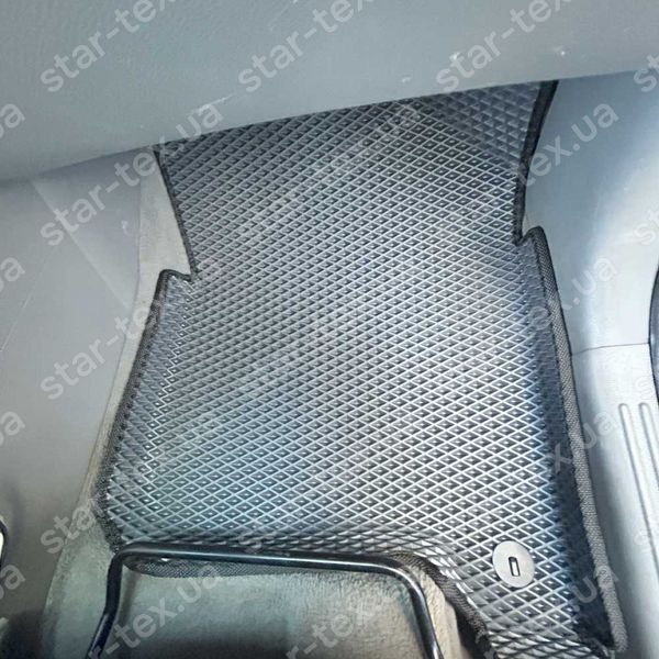 Комплект ковриков в салон на KIA Soul EV I (2014 - 2019) EVA/Ромб Черный/Черный 13704-01-21-41 фото 11