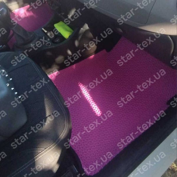 Комплект ковриков в салон на Dacia Sandero I (2008 - 2012) EVA/Ромб Черный/Черный 16263-01-21-41 фото 7