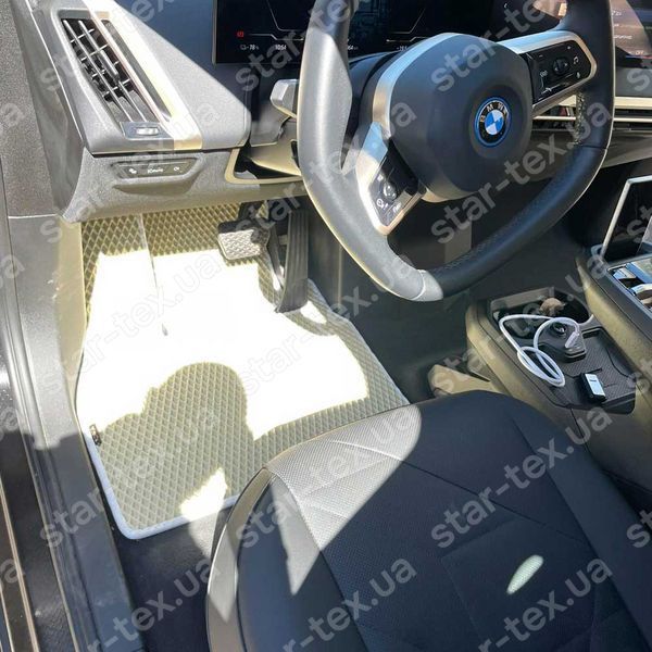 Комплект ковриков в салон на BMW IX (I20) EV (2021 - ) EVA/Ромб Черный/Черный 16767-01-21-41 фото 2