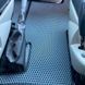 Комплект ковриков EVA/Ромб на 1-й ряд на Renault Trafic II (2001 - 2014) левый руль 1+1 Черный/Черный 14751-01-21-41 фото 4