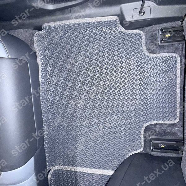 Комплект килимків до салону на Chevrolet Blazer EV (2023 - ) EVA/Ромб Чорний/Чорний 17749-01-21-41 зображення 17
