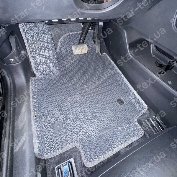 Комплект ковриков в салон на Honda Prologue (2024 - ) EVA/Ромб Черный/Черный 17775-01-21-41 фото 3