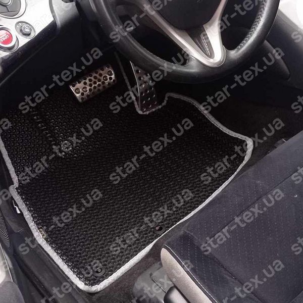 Комплект килимків EVA/Ромб до салону на Honda Civic VIII (2005 - 2011) хетчбек Чорний/Чорний 10967-01-21-41 зображення 6
