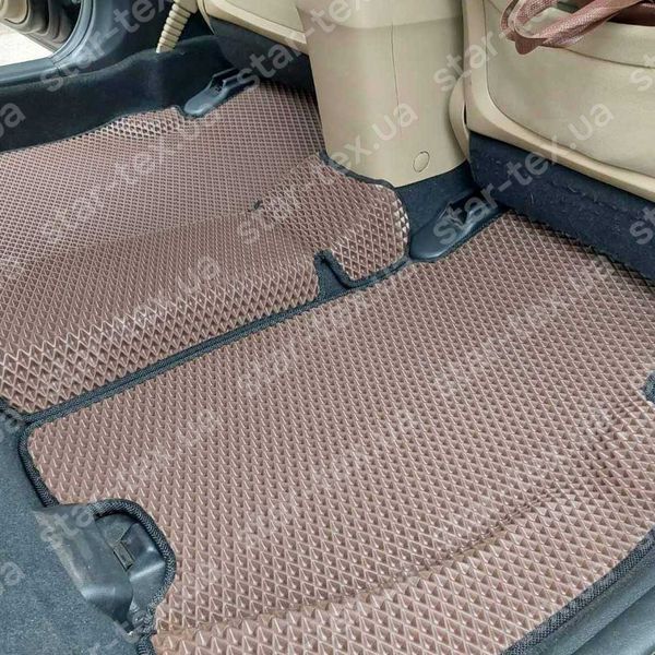 Комплект килимків EVA/Ромб до салону на Honda Civic VIII (2005 - 2011) хетчбек Чорний/Чорний 10967-01-21-41 зображення 4