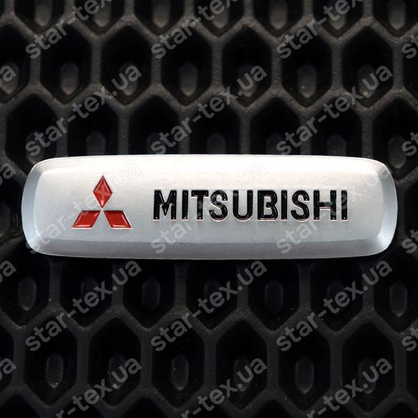 Металлический логотип для автомобильных ковриков Mitsubishi 17193-04-36-00 фото 2
