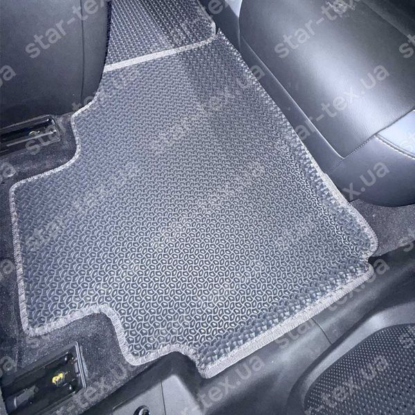 Комплект ковриков в салон на Honda Prologue (2024 - ) EVA/Ромб Черный/Черный 17775-01-21-41 фото 19