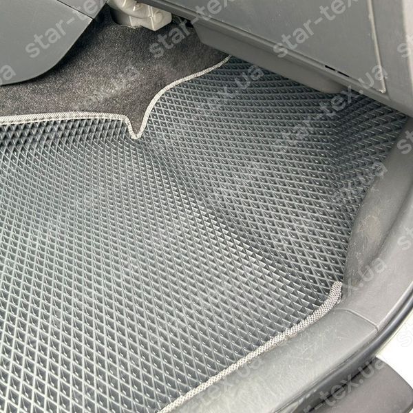 Комплект килимків EVA/Ромб до салону на Toyota Corolla IX (E120/130) (2002 - 2007) седан Чорний/Чорний 14798-01-21-41 зображення 10