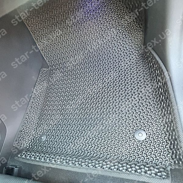 Комплект ковриков в салон на Zeekr 001 (2024 - ) EVA/Ромб Черный/Черный 17003-01-21-41 фото 41