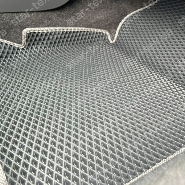 Комплект килимків EVA/Ромб до салону на Toyota Corolla IX (E120/130) (2002 - 2007) седан Чорний/Чорний 14798-01-21-41 зображення 14