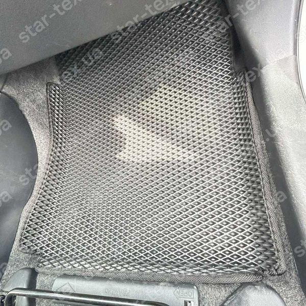 Комплект килимків EVA/Ромб до салону на Toyota Prius C (2011 - 2021) Чорний/Чорний 12924-01-21-41 зображення 15