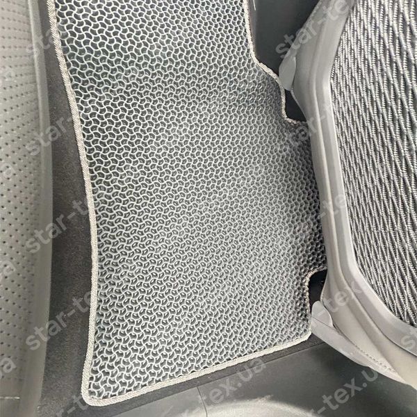 Комплект ковриков в салон на Zeekr 001 (2024 - ) EVA/Ромб Черный/Черный 17003-01-21-41 фото 18