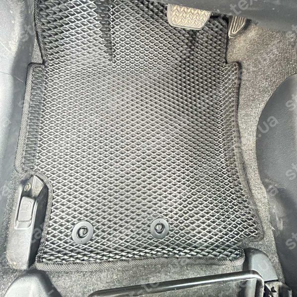 Комплект килимків EVA/Ромб до салону на Toyota Prius C (2011 - 2021) Чорний/Чорний 12924-01-21-41 зображення 12