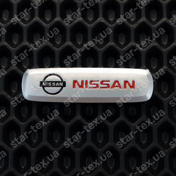 Металлический логотип для автомобильных ковриков Nissan 17193-04-37-00 фото 2