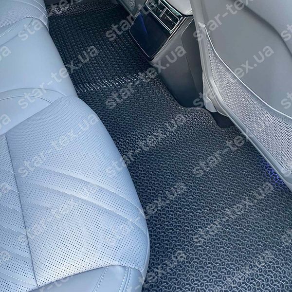 Комплект ковриков в салон на Zeekr 001 (2024 - ) EVA/Ромб Черный/Черный 17003-01-21-41 фото 28