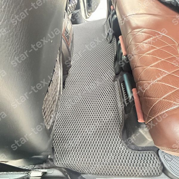Комплект килимків EVA/Ромб до салону на Toyota Land Cruiser 200 (2015 - 2021) Чорний/Чорний 17344-01-21-41 зображення 21